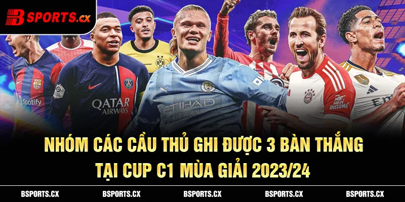 Ảnh: Nhóm cầu thủ đứng đầu mùa giải 2023/24
